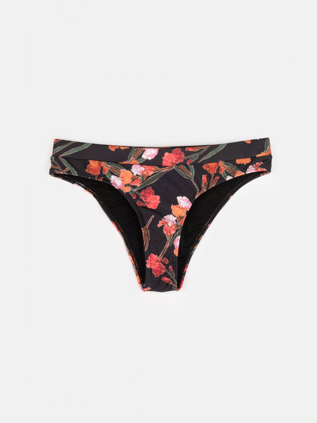 Květované bikinové kalhotky
