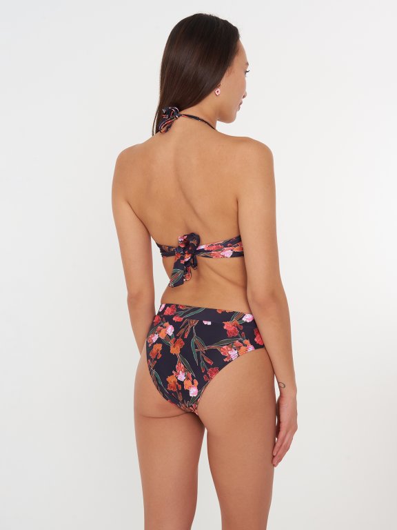 Floral bikini bottom