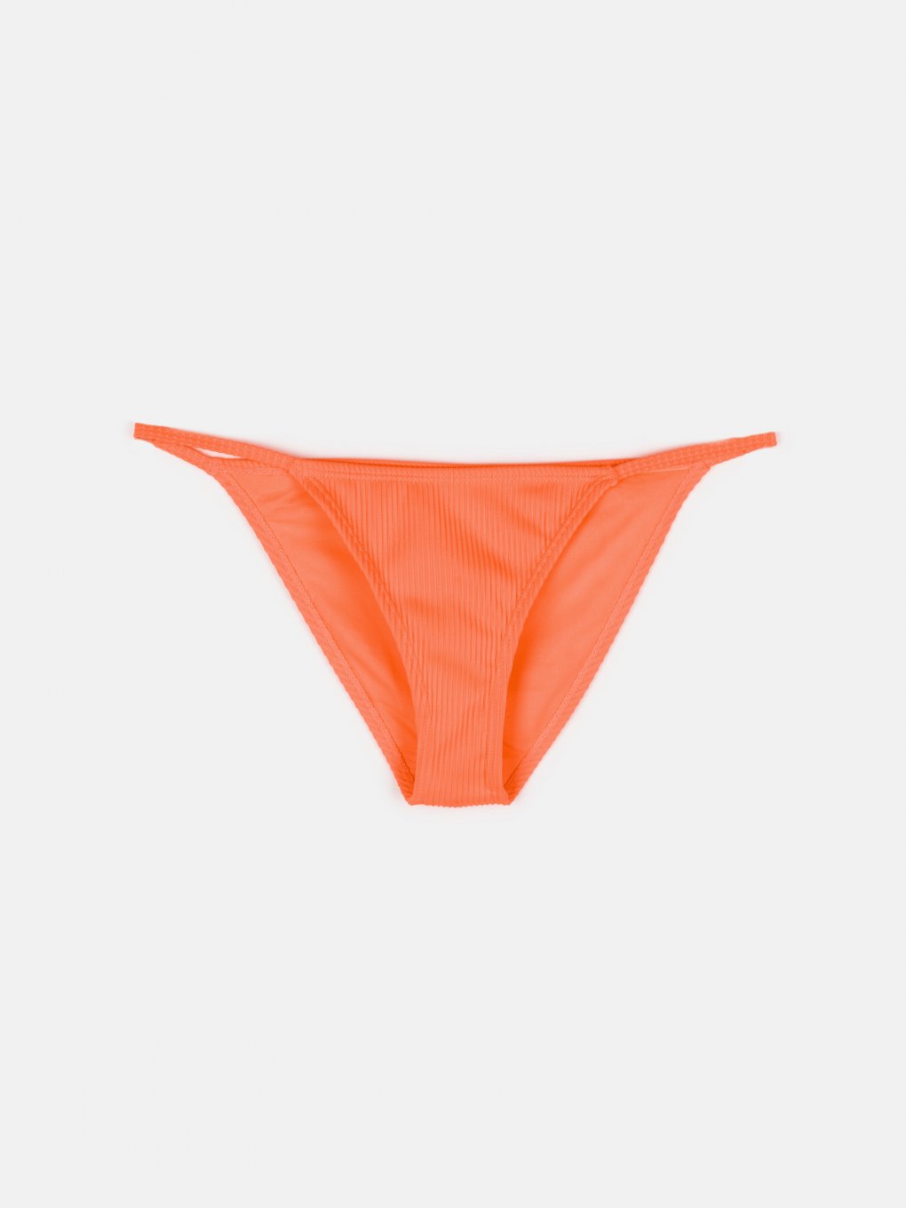 Ribbed bikini bottom