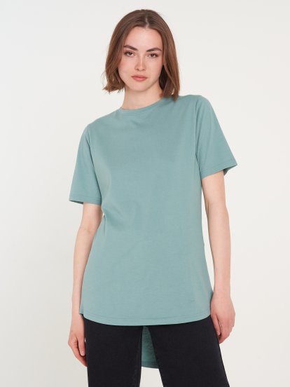 T-shirt basic  bawełniany