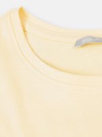 Základné basic bavlnené tričko s okrúhlym lemom