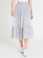 A-line lace skirt