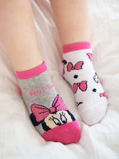 Balenie 3 párov ponožiek Minnie Mouse