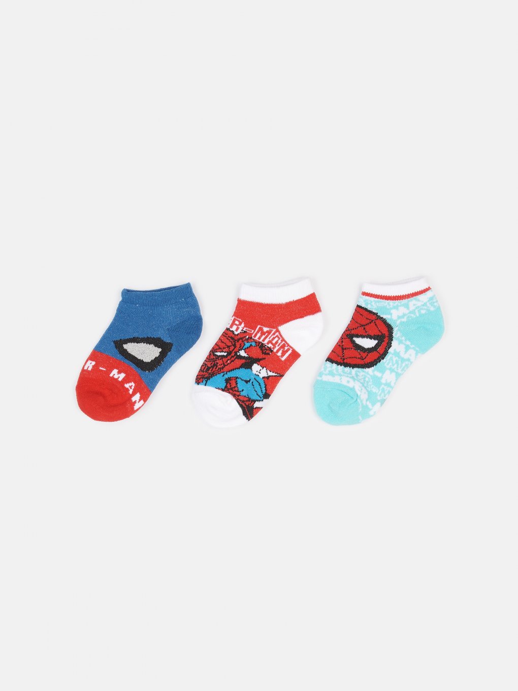Balení 3 párů ponožek Spiderman