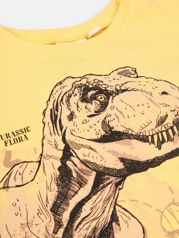 Bavlněné triko Jurassic World