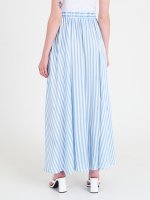 Maxi skirt with sripes