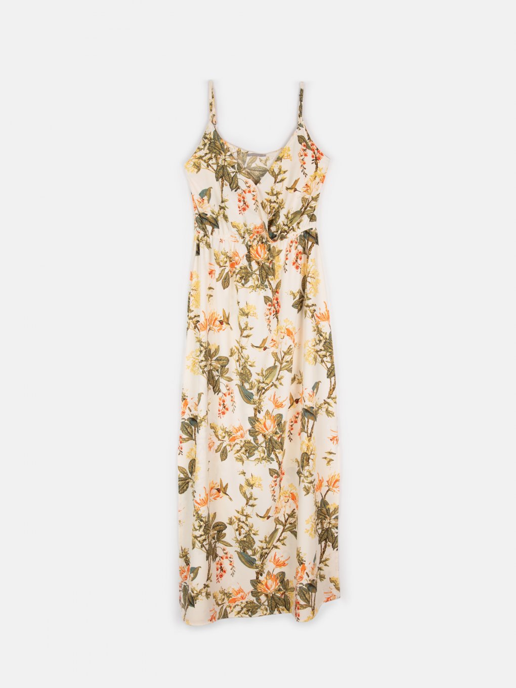 Dlhé maxi kvetované šaty