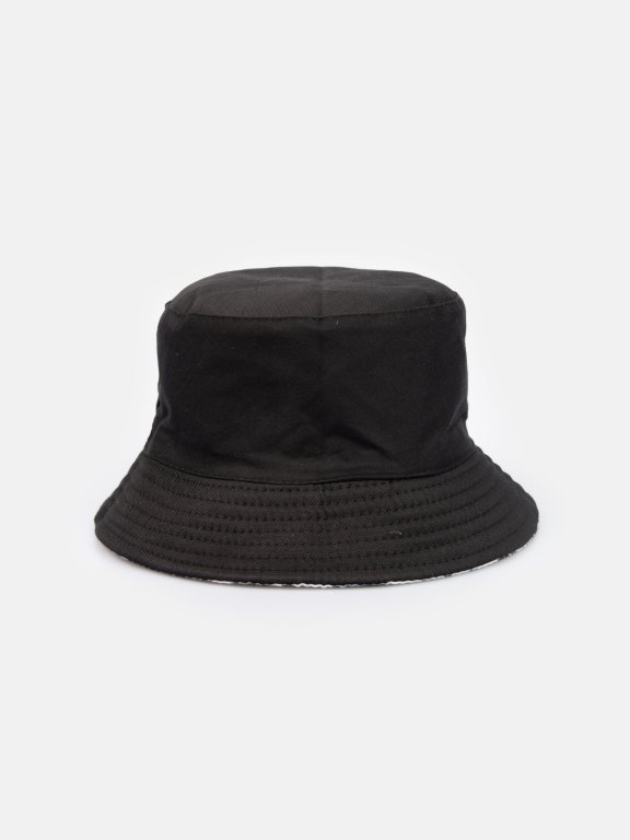 Reversible tie dye bucket hat