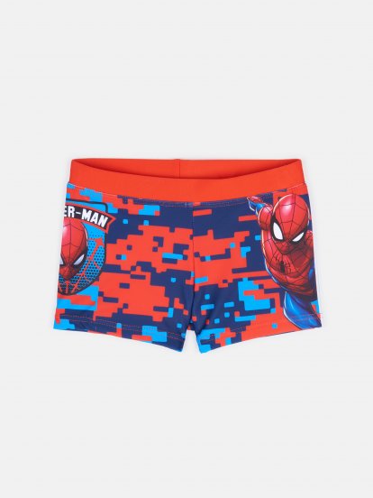 Plavecké boxerky Spiderman