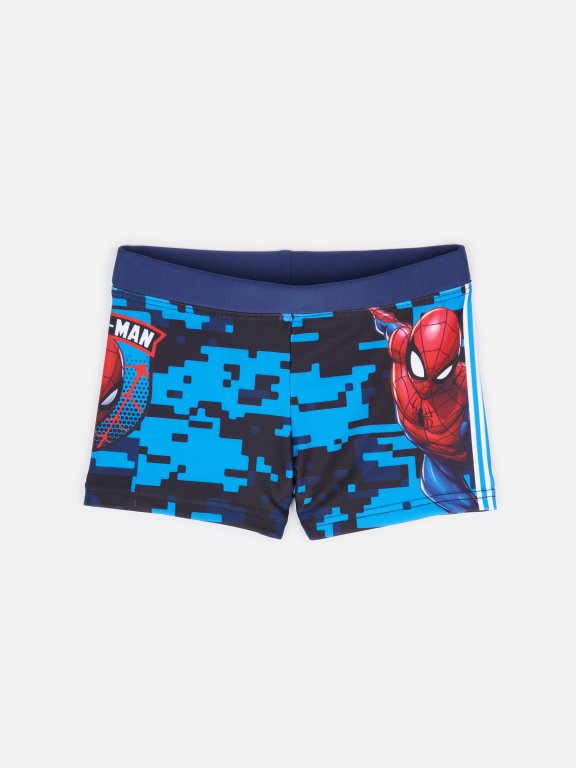Plavecké boxerky Spiderman