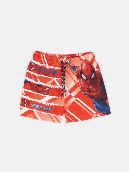 Plavecké šortky Spiderman