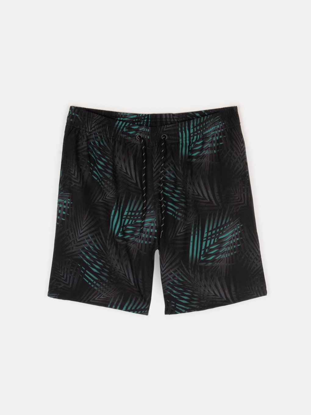4-way stretch printed swim shorts