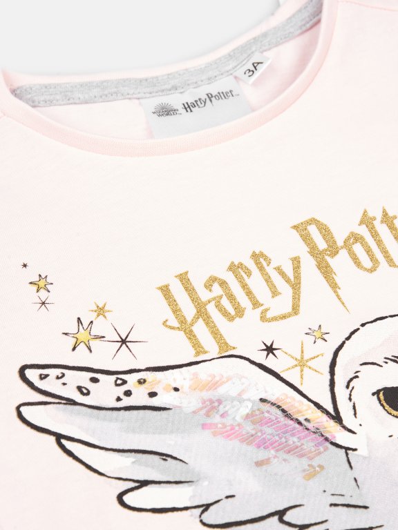 Bawełniana koszulka i szorty Harry Potter