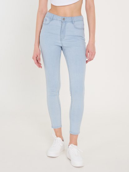 7/8-leg basic skinny jeans