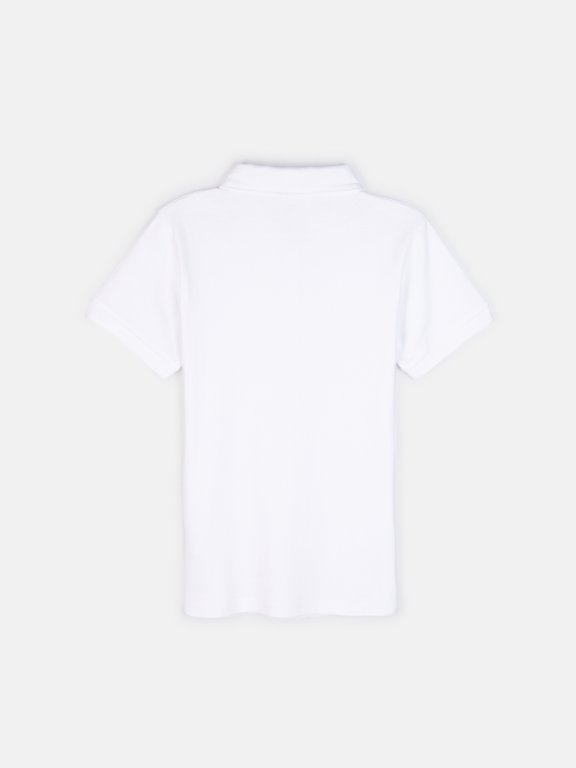 Koszulka polo z bawełny basic