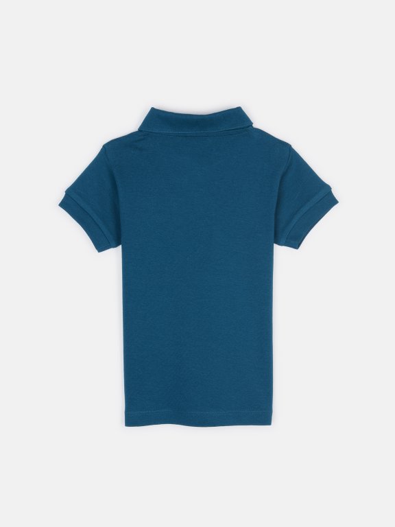 Základné basic bavlnené polo tričko