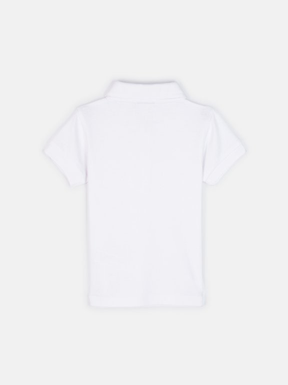 Koszulka polo z bawełny basic