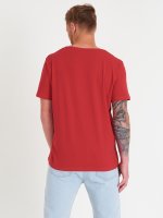 Základní basic bavlněné tričko s kapsou