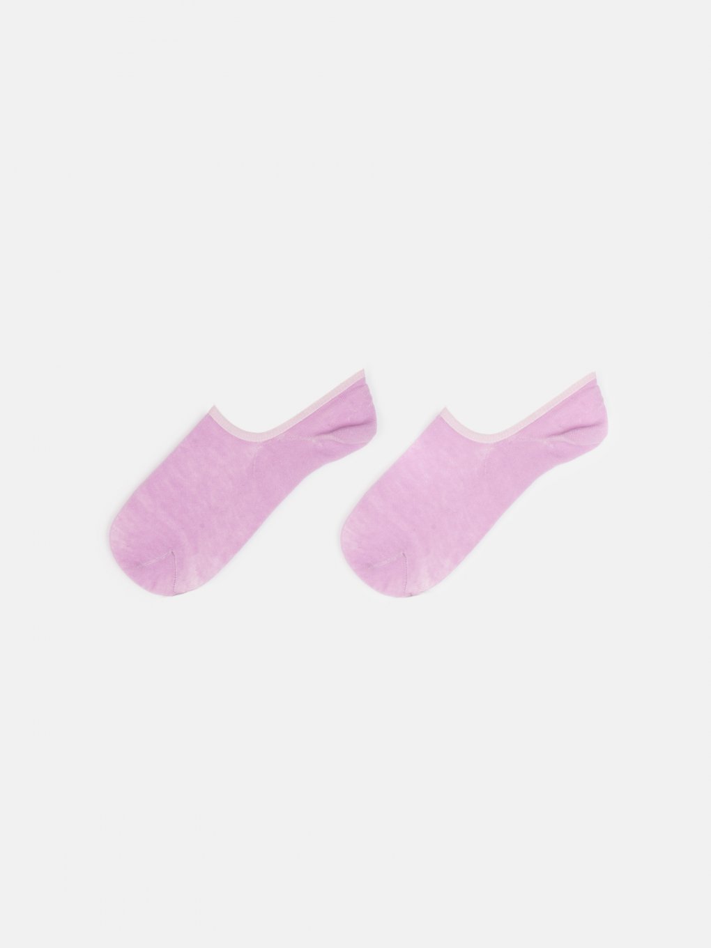Základné basic neviditeľné ponožky so silikónovým prúžkom