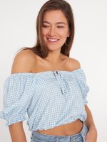Cropped blouse