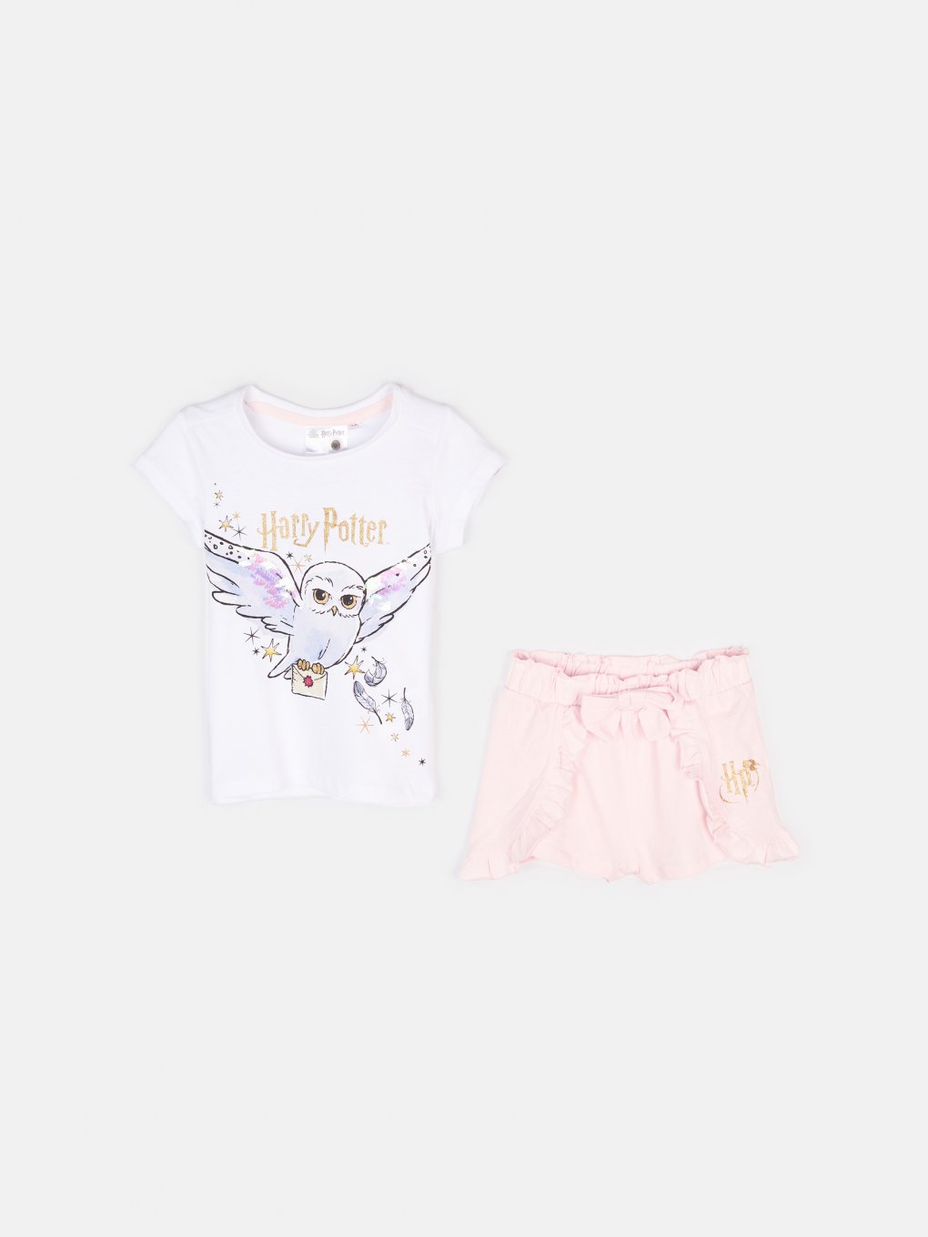 Set of cotton t-shirt and shorts Harry Potter