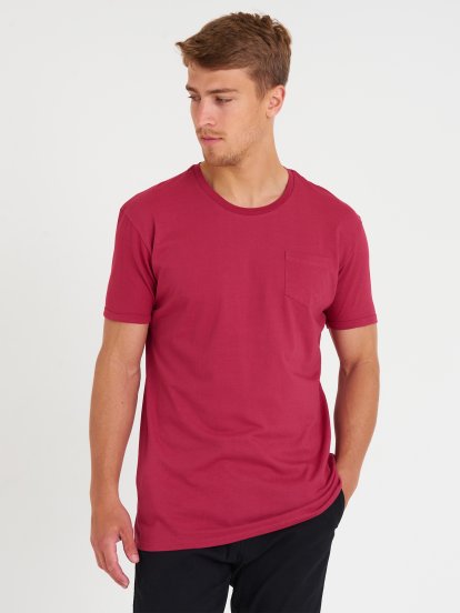 Základní basic bavlněné tričko pánské