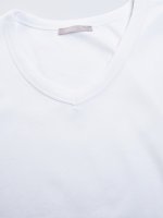 Základní basic krátké triko z bavlněné směsi