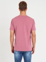 Basic cotton slim fit v-neck t-shirt