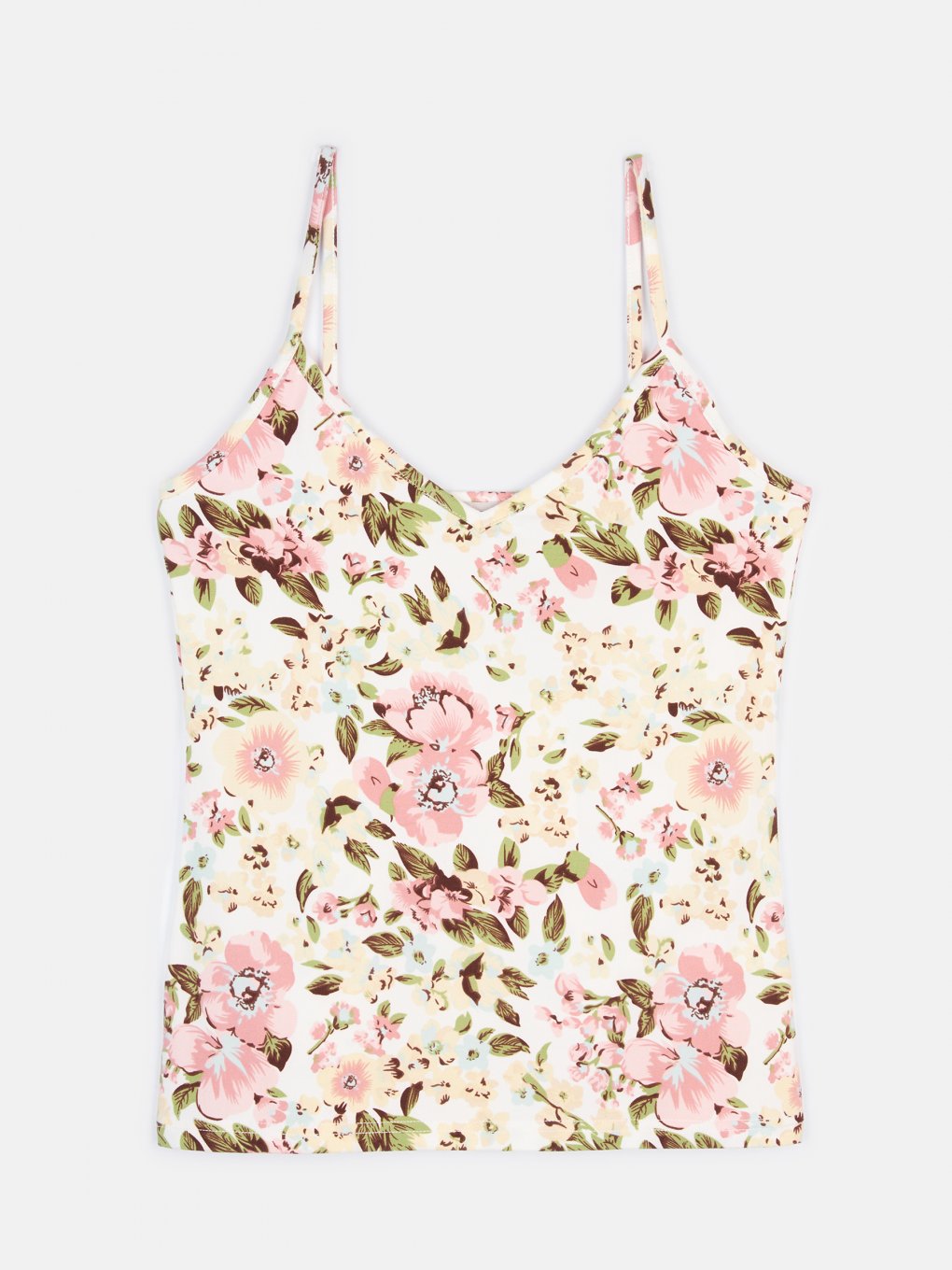 Foral tank top