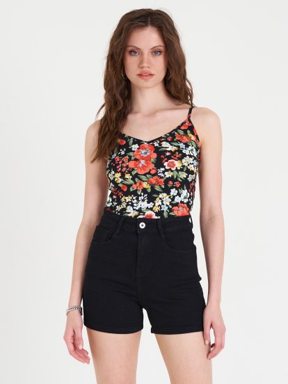 Foral tank top