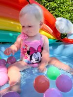 Stroje kąpielowe dla niemowląt Disney Myszka Minnie