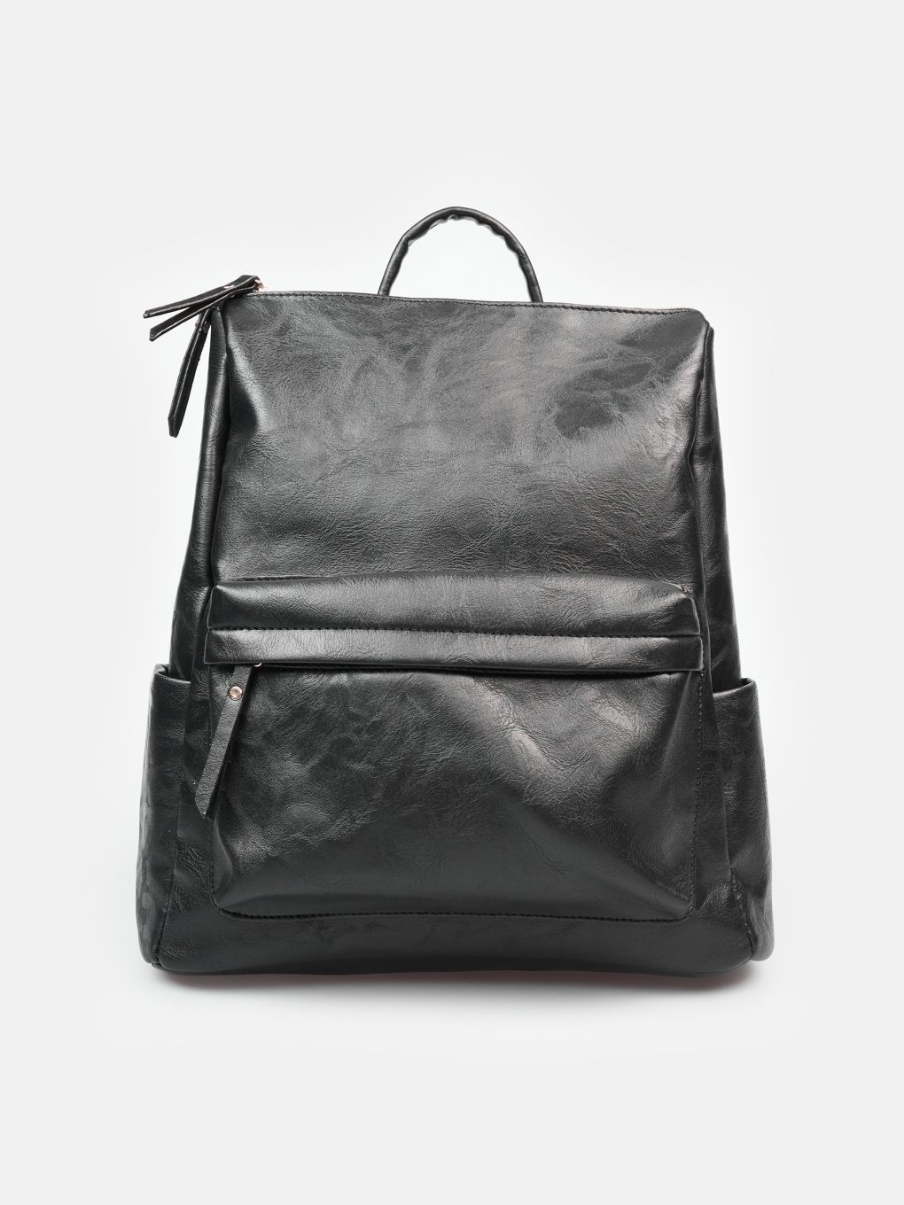 Womens Faux Leather Plain Messenger Handbag Ladies Shoulder Double Strap Bag 