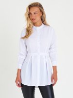 Cotton blended blouse