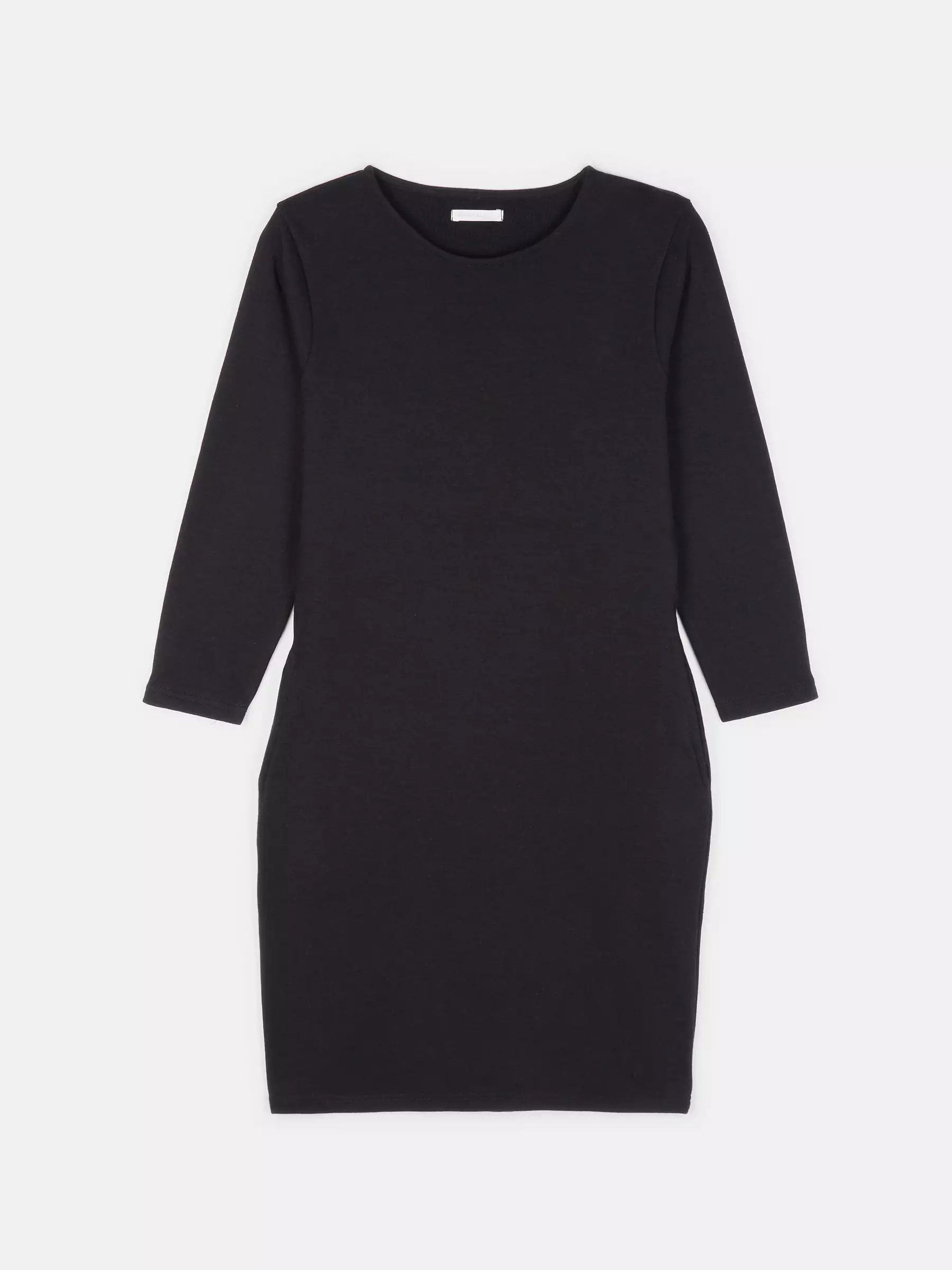 3 4 length sleeve bodycon dress White Bodycon Dress - 3/4 Sleeve Dress - Sexy Bodycon Midi Dress