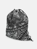 Backpack with bandana design