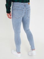 Základné basic slim fit džínsy