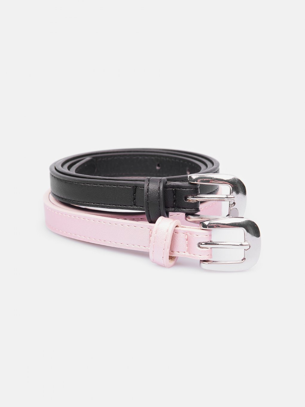 2-pack skinny belts