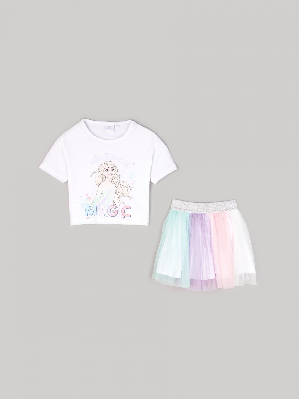 Dívčí sada tričko a sukně Disney Frozen II