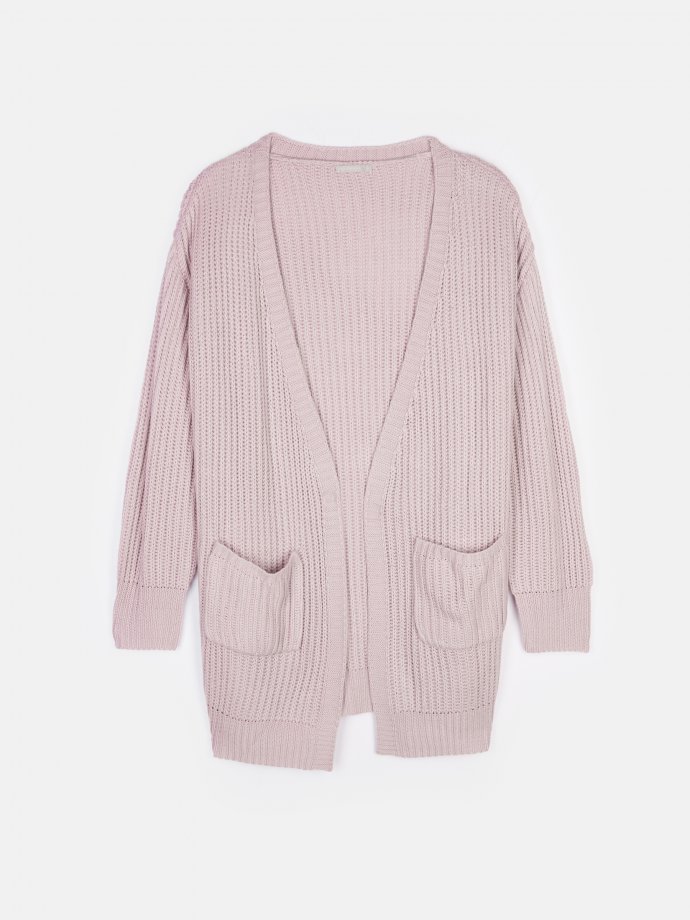 Cardigan with pockets