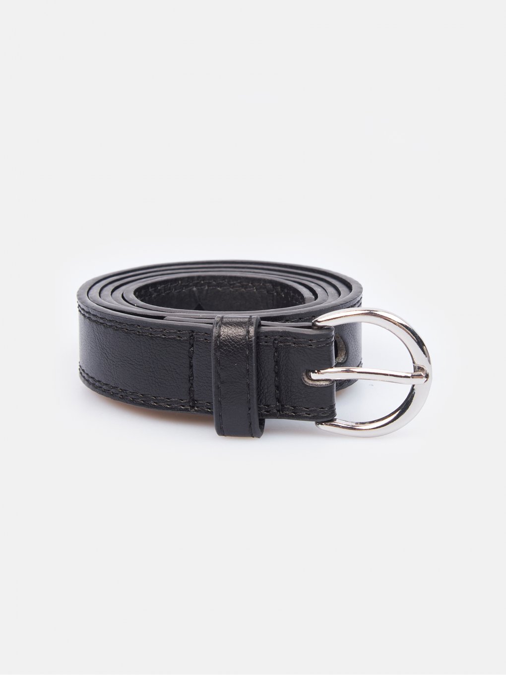 Belt with metal heart eyelets
