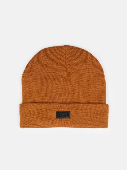 Beanie with patch