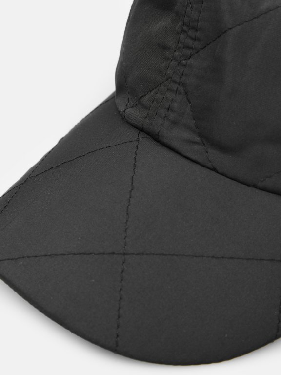 Quilted baseball cap