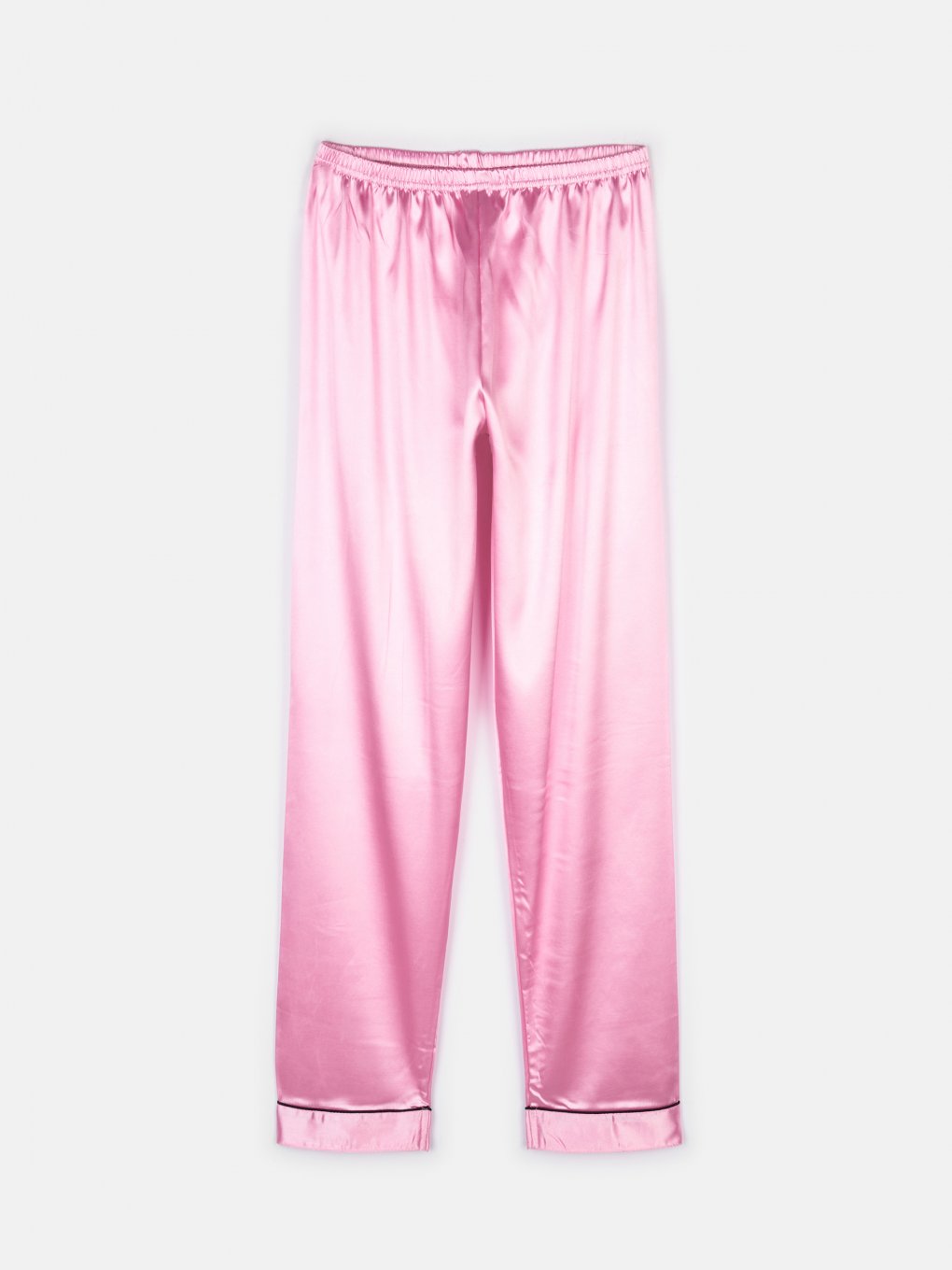 Satynowe spodnie od piżamy