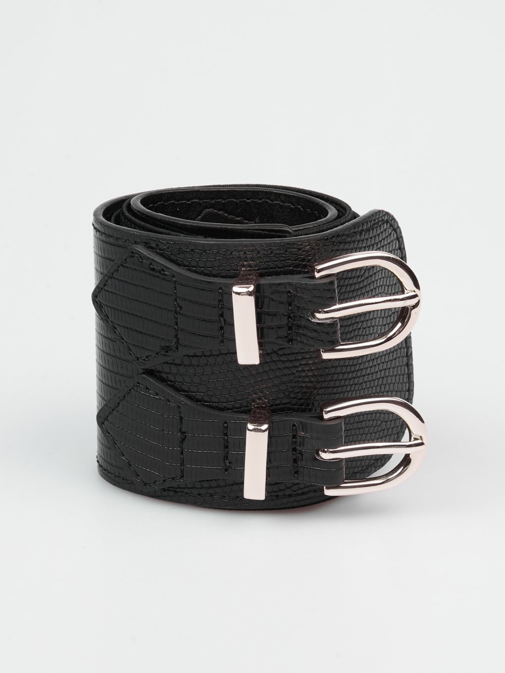 Wide waist belt