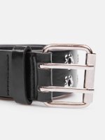 Wide belt with eyelets