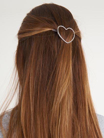 Spinka do włosów w kształcie serca