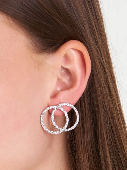 Strass earrings