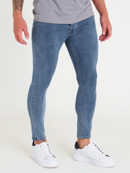Základní basic slim fit džíny