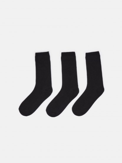 Základné basic vysoké viskózové ponožky
