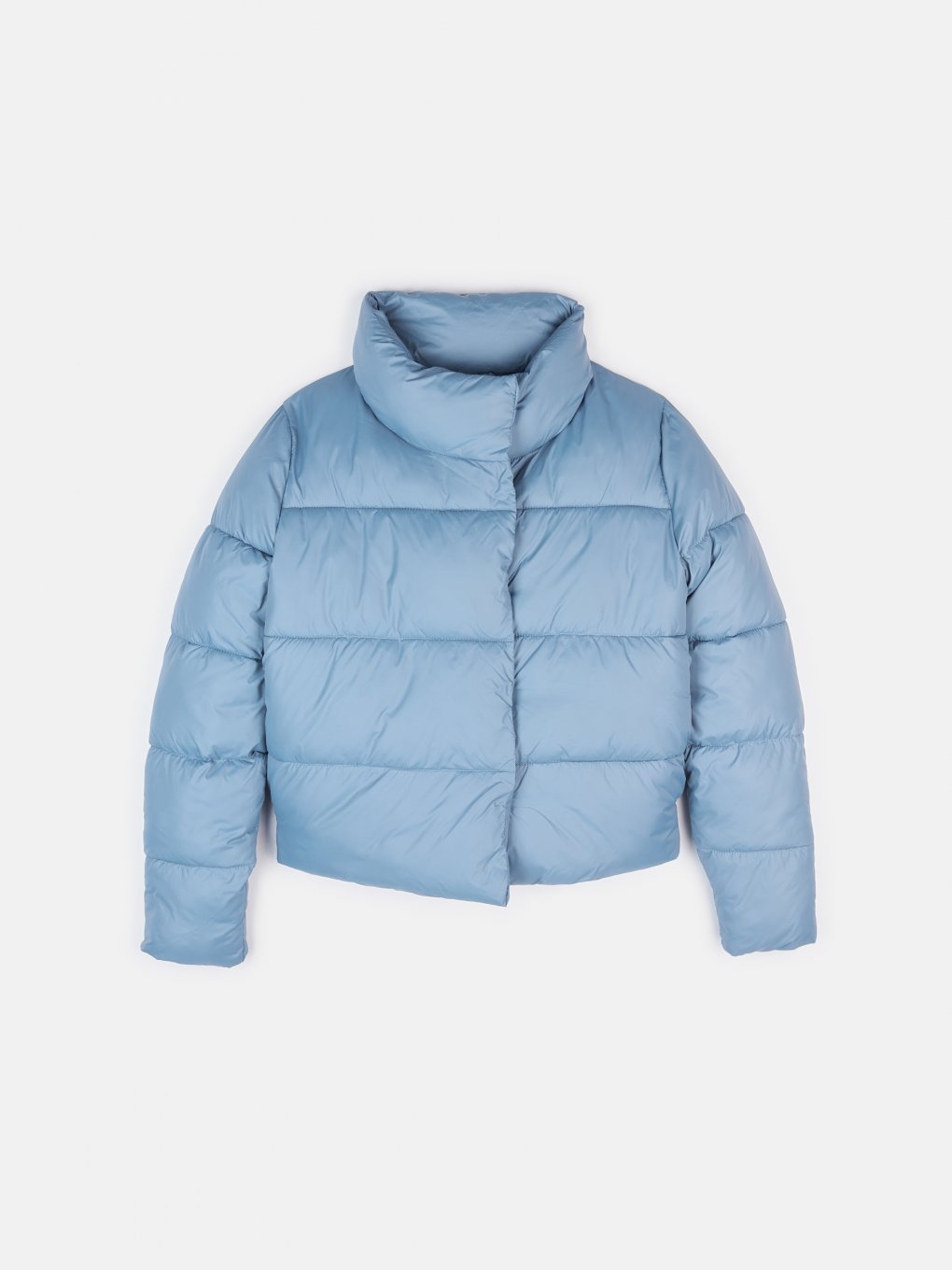 Short quilted padded jacket
